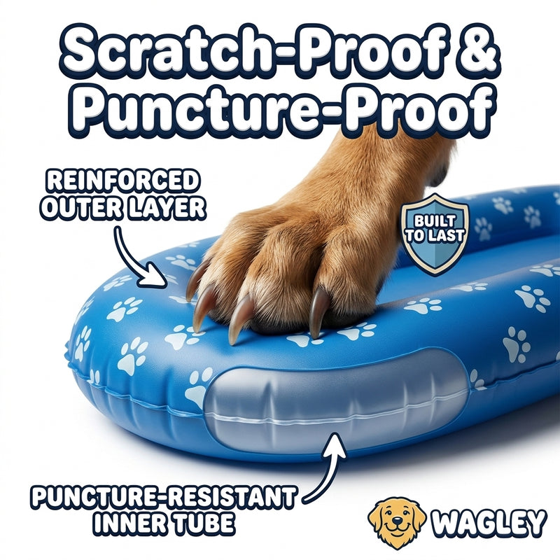 Wagley Dog Pool Float