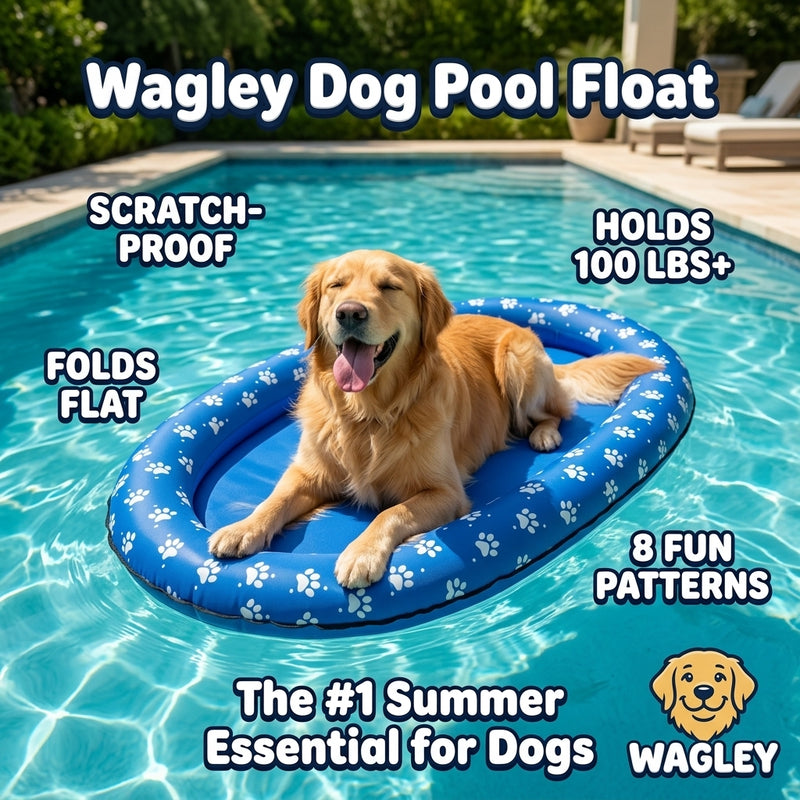 Wagley Dog Pool Float